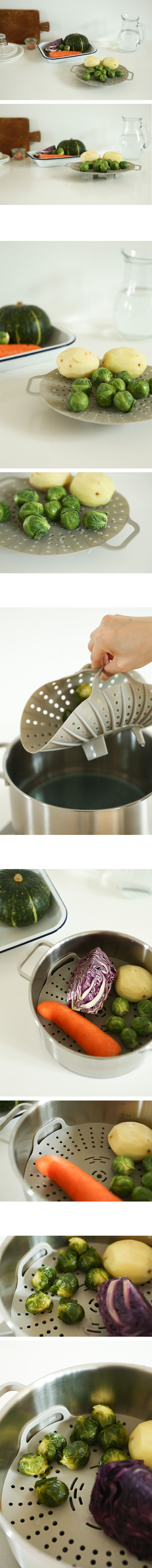 韓國 Daily Like - 矽膠瀝水盤(可微波)