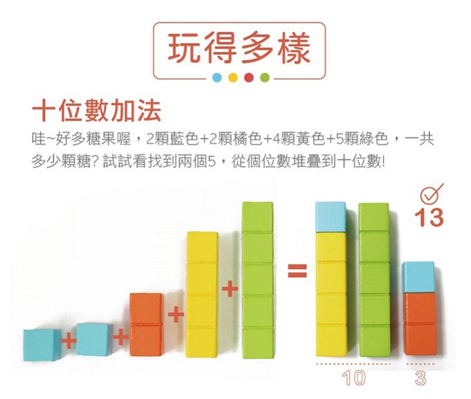 法國Janod - 小小STEAM系列-數量棒-(福利品出清/盒損)