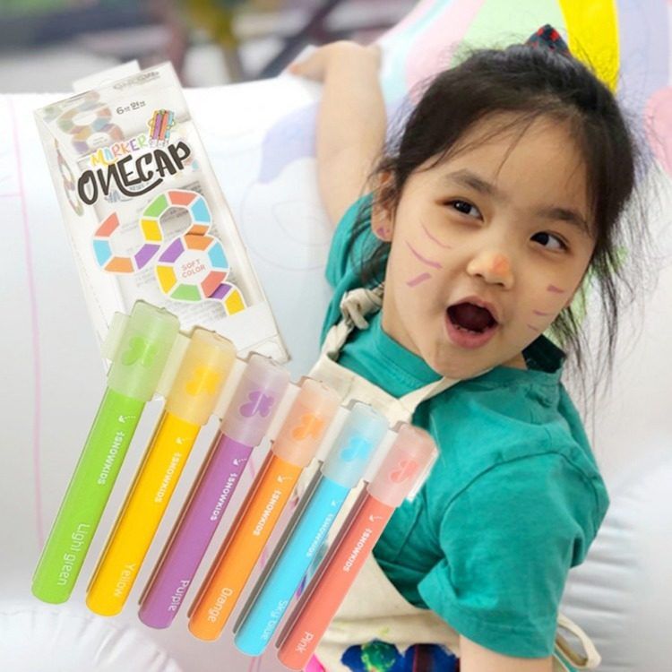 韓國第一美術品牌 SNOWKIDS❤無痕塗鴉蠟筆 / 幻彩手指膏 / 色彩認知泡泡組／水洗塗鴉筆☛100%韓國製造～愛亂畫寶貝必買！