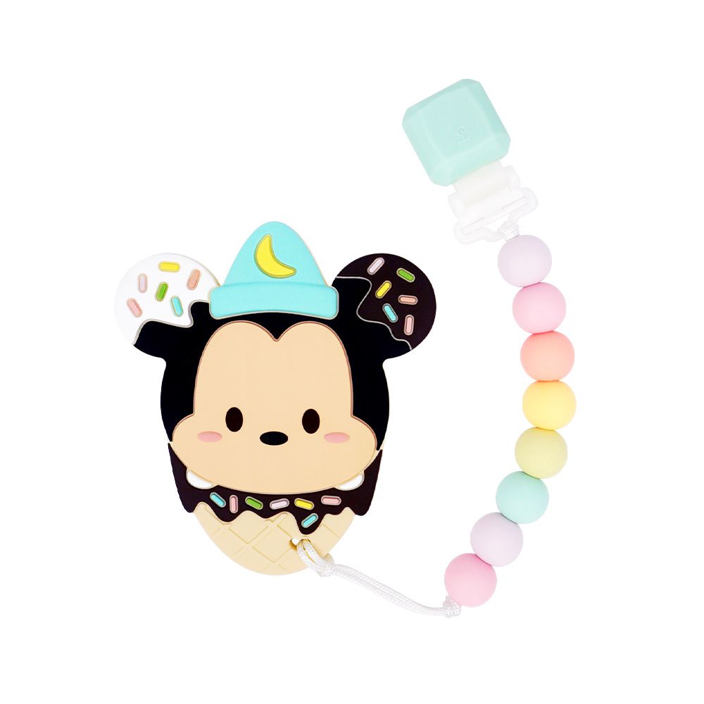 Loulou Lollipop - 迪士尼系列 固齒器組/奶嘴鍊夾-米奇