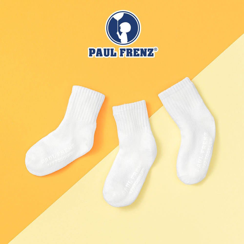 (3入組)韓製彈力中短筒襪-SHORT - ANGEL-白