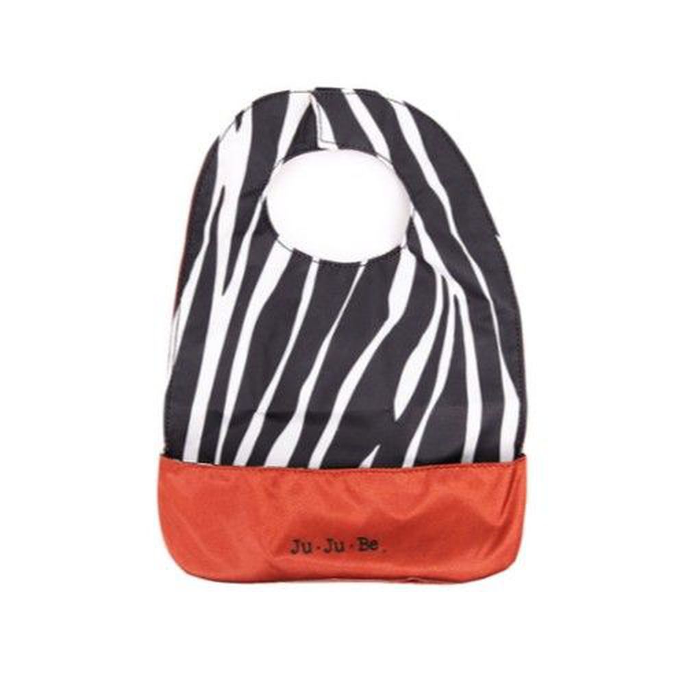 美國 Ju-Ju-Be - Be Neat 嬰兒圍兜-Classic 經典花布系列-Safari Stripes 時尚斑馬紋
