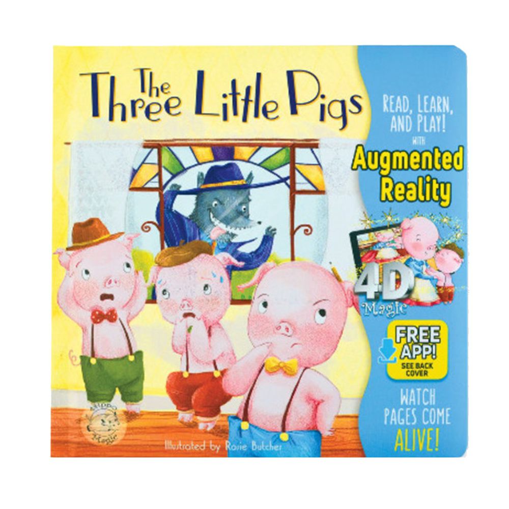 經典故事：三隻小豬『4D書』The Little Three Pigs Augmented Reality