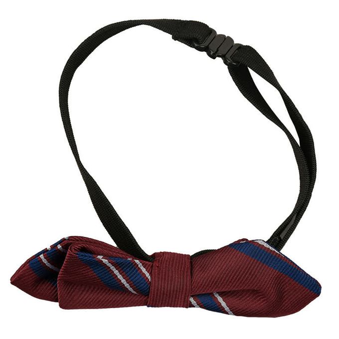 akachan honpo - 長袖襯衫-附領結-白色