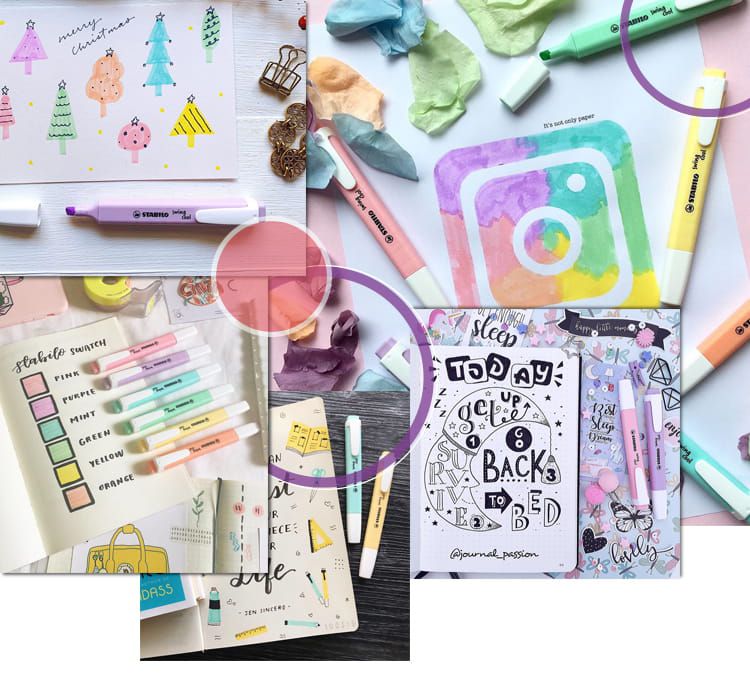 STABILO思筆樂 - swing cool Pastel 樂酷螢光筆 馬卡龍色系 6色入