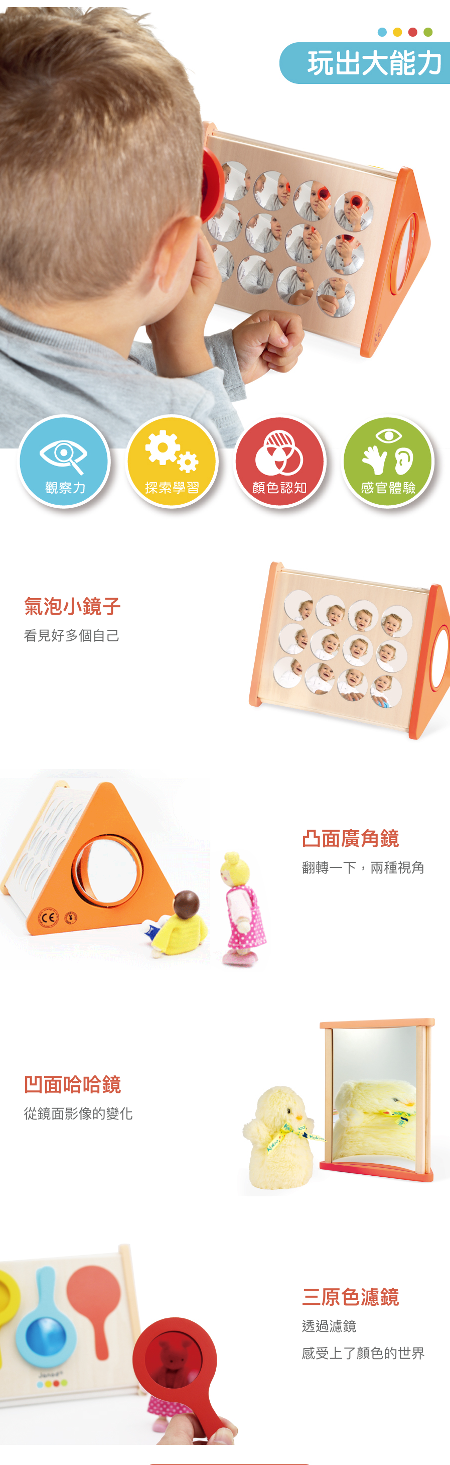 法國Janod - 小小STEAM系列-魔術鏡子