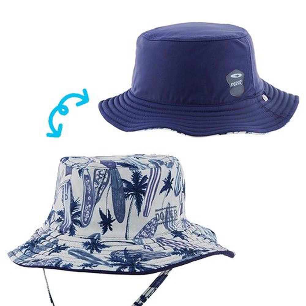 Millymook & Dozer - 陽光棕櫚雙面漁夫帽