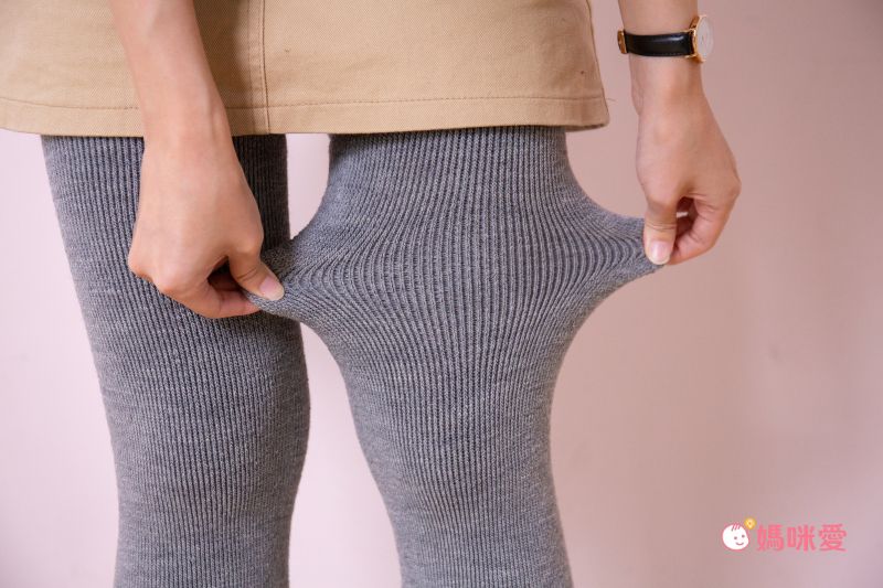 日本女裝代購 - 日本製 內刷毛保暖襪套-長度46cm-時尚黑 (F)