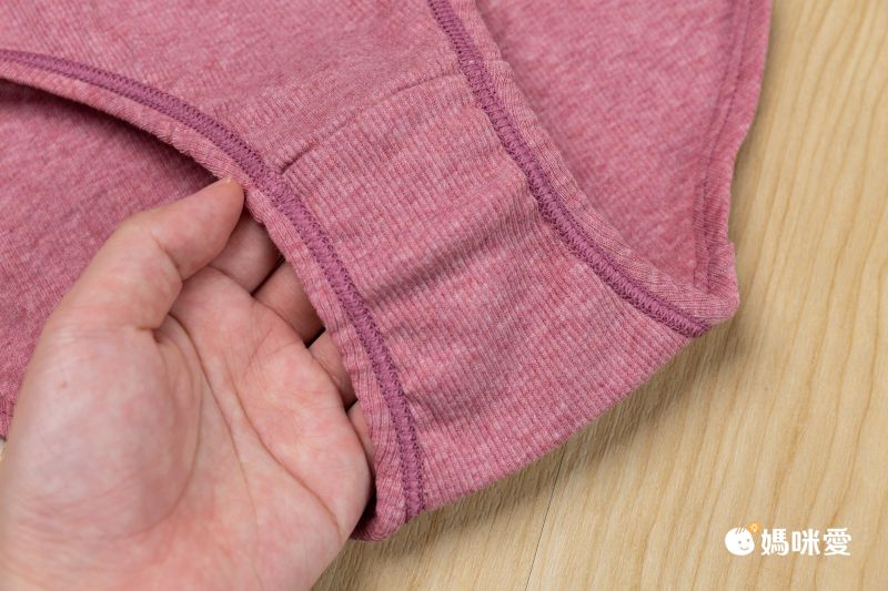 日本女裝代購 - 日本製 100%有機棉零著感內褲-藍灰