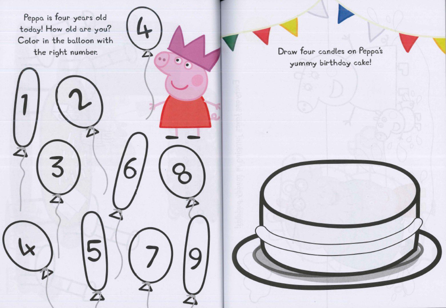Peppa Pig Squiggles & Wiggles: Draw, Color, Create