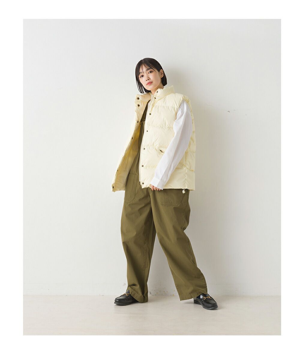 日本 OMNES - 90%羽絨輕量保暖背心-黑