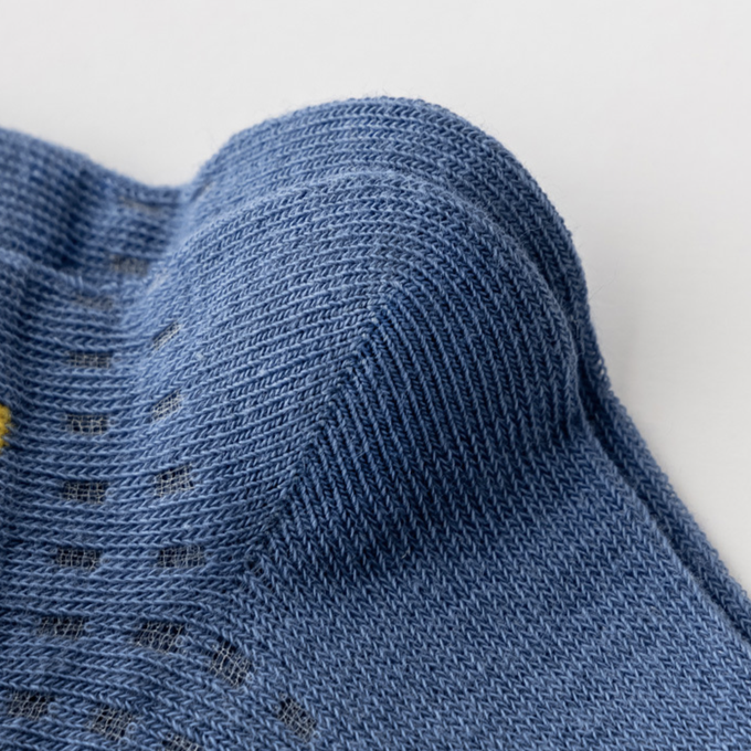 love, charlotte - 太空漫步網眼短筒棉襪-5 雙一組