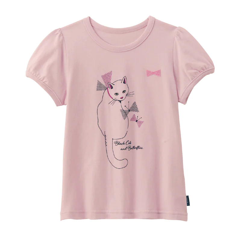 日本千趣會 - GITA 天竺棉印花短T-聖代甜點杯-薄荷