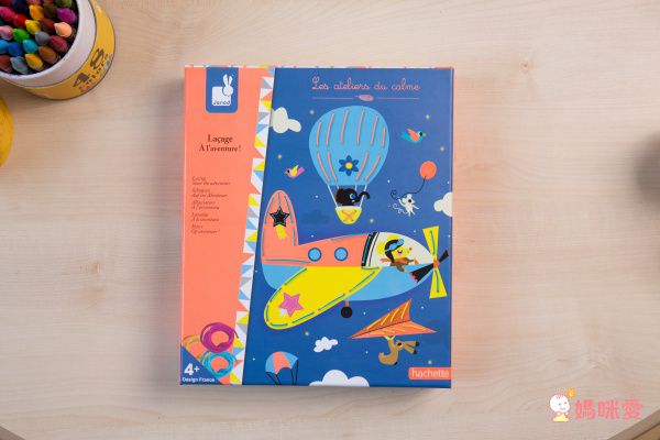 法式木質串珠 DIY【Janod】串珠手鍊、水晶貼畫、刮畫動物面具