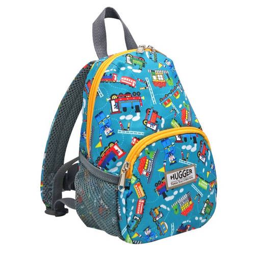 HUGGER - 幼童背包-嘟嘟火車(幼兒園書包-輕量減壓休閒後背包) (3-7Y -B5尺寸)