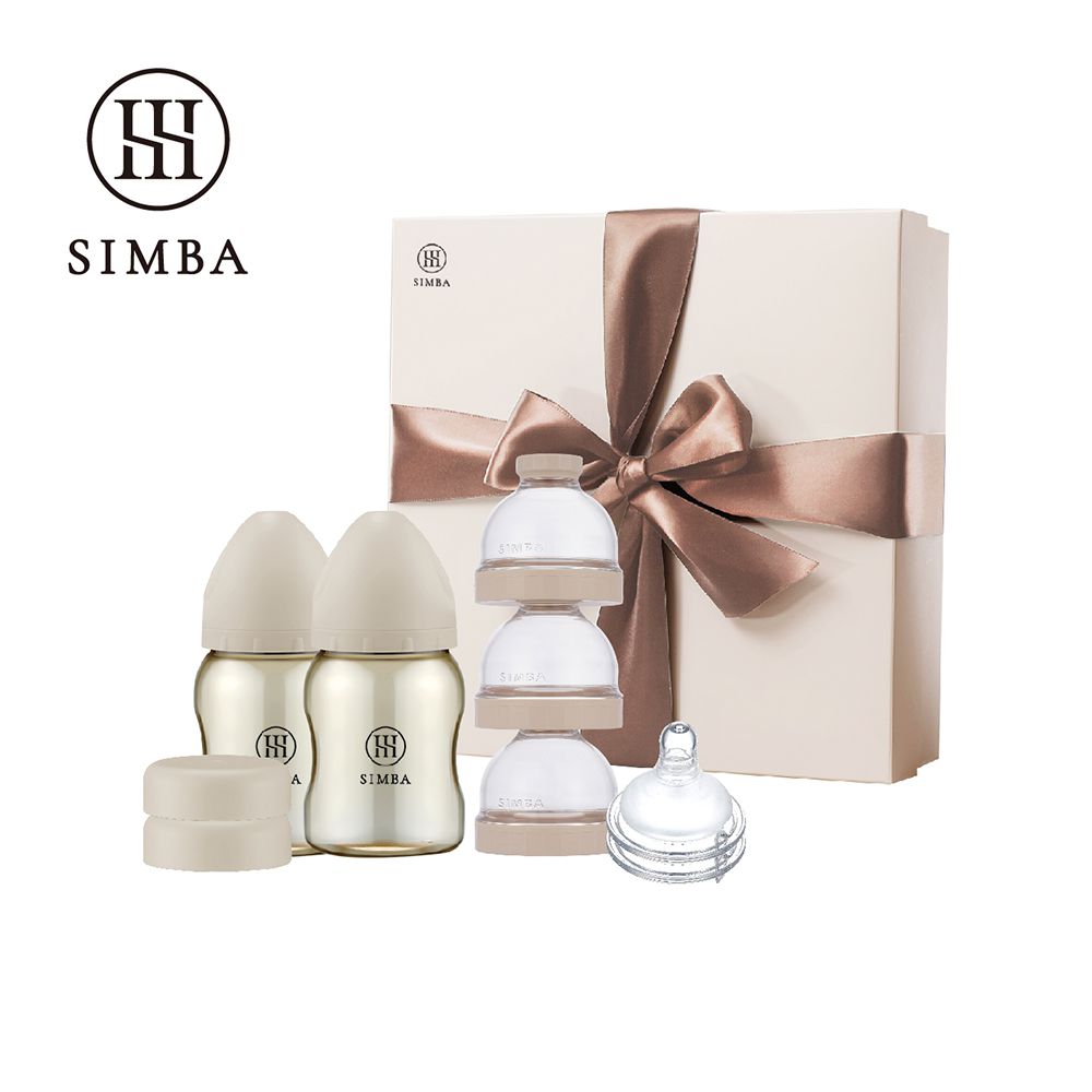 蘊蜜鉑金PPSU經典禮盒_新生適用-杏茶