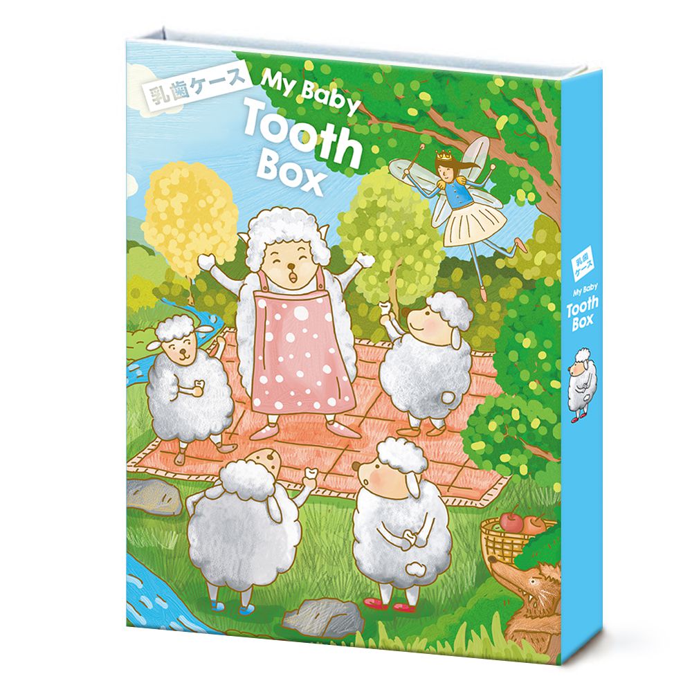 ThinkTooth - 日系童話乳牙盒-7隻小羊們