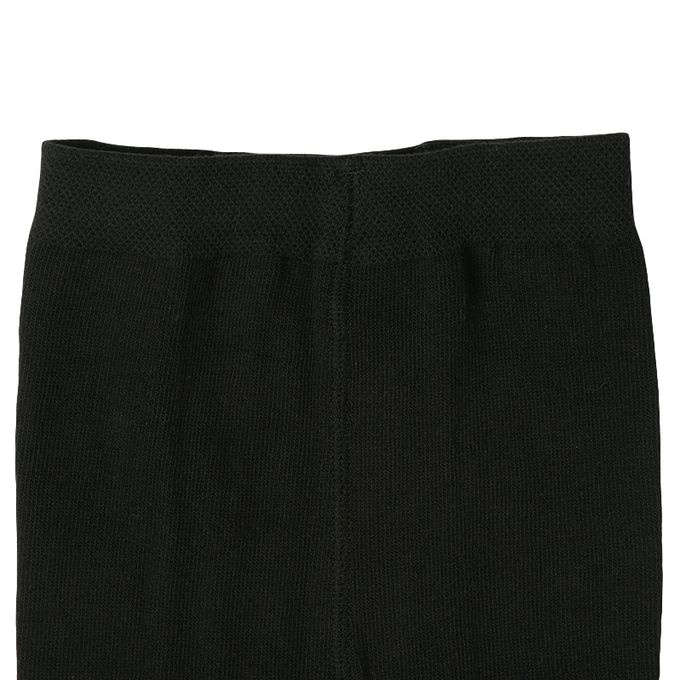 akachan honpo - 有機褲襪 無止滑-黑色