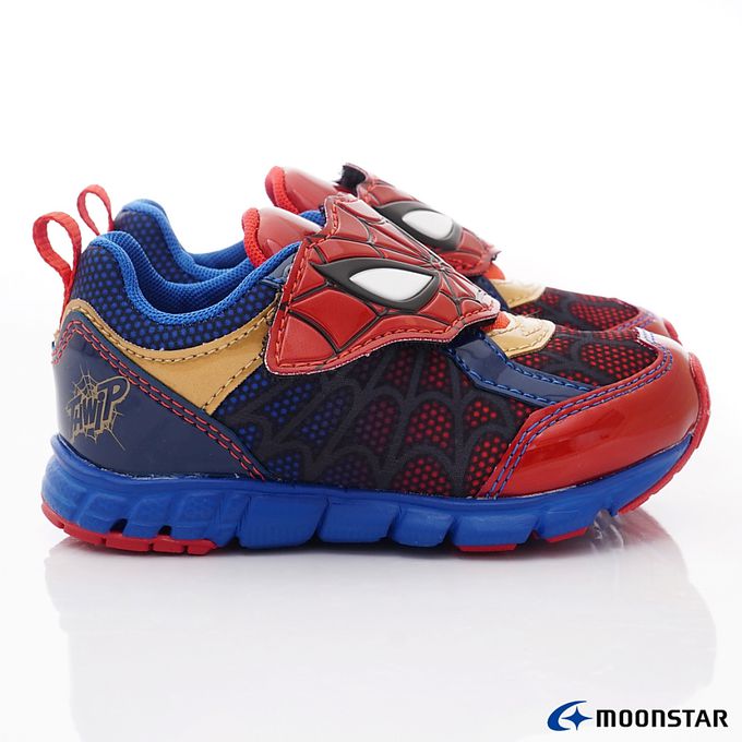 Moonstar日本月星 - 漫威授權運動系列童鞋-MVL0131紅藍(中小童段)-機能運動鞋-紅藍