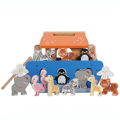 英國 Le Toy Van - 【啟蒙玩具】諾亞方舟動物探索啟蒙玩具
