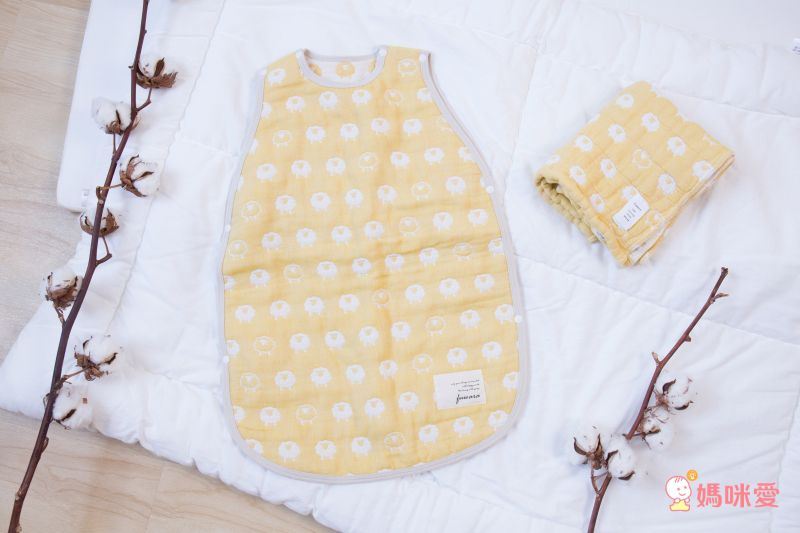 日本 Fuwara - 日本製三河木棉六重紗蓋毯-彩色蘑菇 (70x100cm)