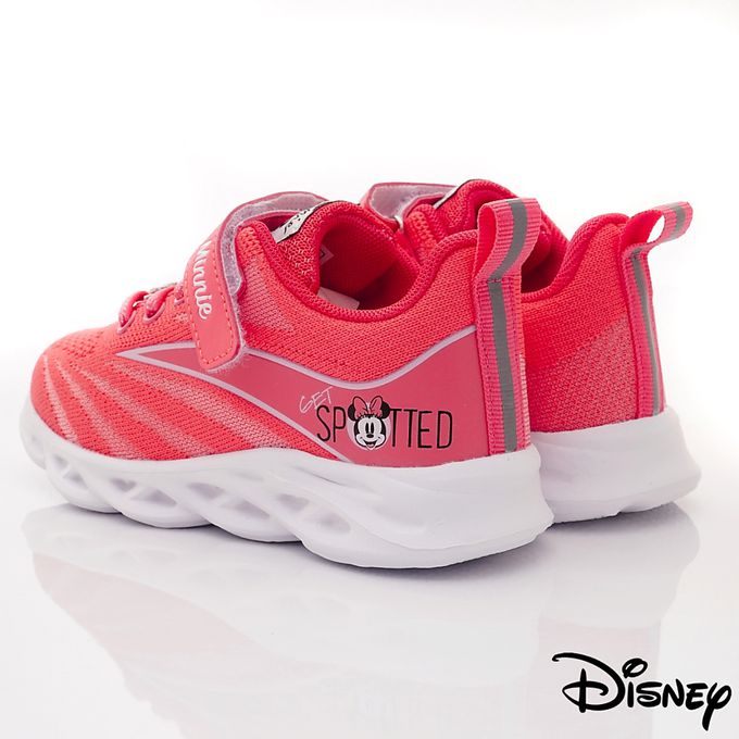 DISNEY童鞋 米妮飛織超輕運動鞋-123011桃紅(中小童段)-運動鞋-桃紅
