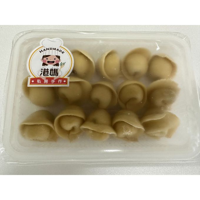 港媽私房手作 - 手工蔬果UFO寶寶水餃-香菇雞肉-15粒/盒（235g -/+4%）