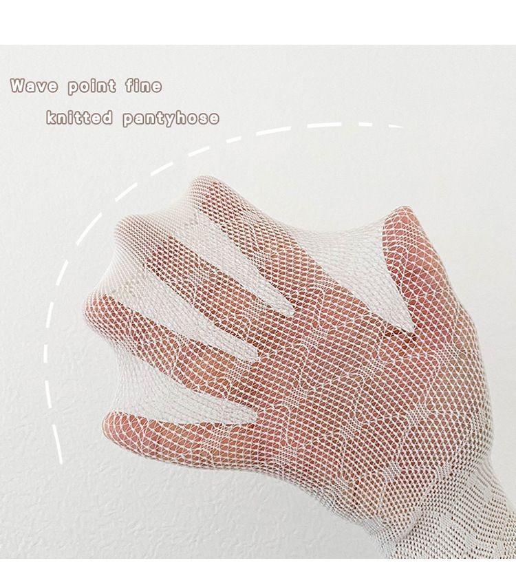 兒童網眼褲襪-1149小波點精編褲襪