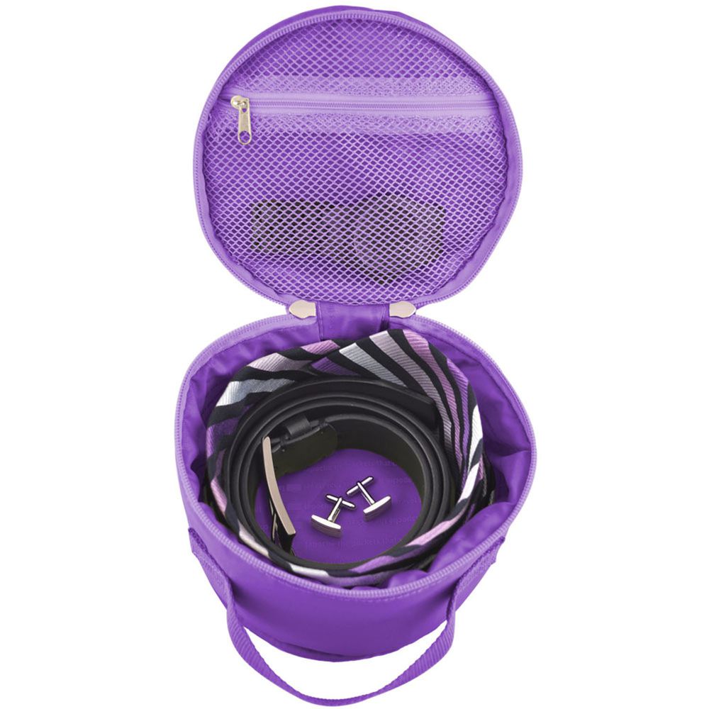 澳洲 Lapoche - 圓筒整理袋-紫色