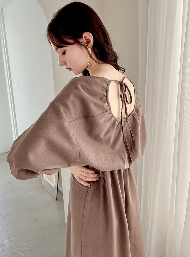 日本 GRL - 兩件式小外套魚尾修身洋裝-靜謐藍