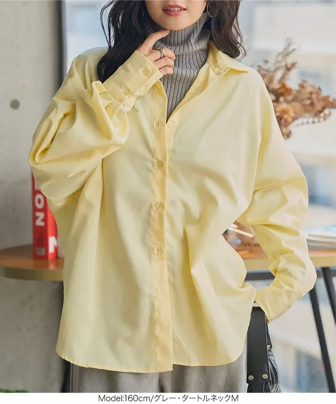 日本 Kobe Lettuce - [定番]優美羅紋合身針織上衣(可選領)-金扣-黑