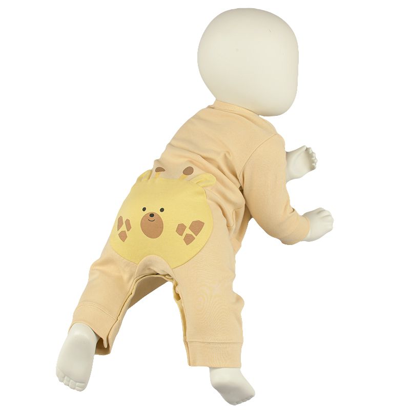 akachan honpo - 長袖兔裝-動物造型屁屁-象牙白色