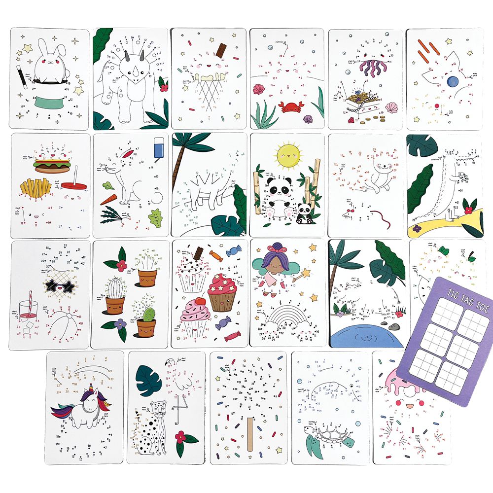 【幼兒益智遊戲】隨行遊戲書 (瘋狂連連看)