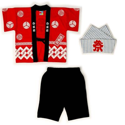 akachan honpo - 祭典套裝-紅色