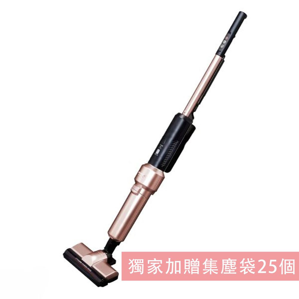 日本 IRIS OHYAMA - 3倍氣旋智能無線吸塵器-獨家加贈集塵袋25個-金屬粉-IC-SLDCP5-P