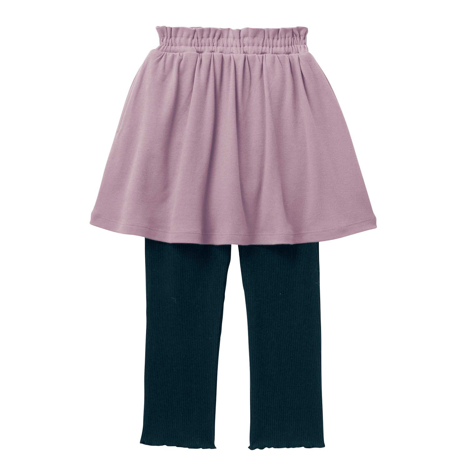 日本千趣會 - GITA 純棉百搭內搭褲裙-素色-煙燻粉