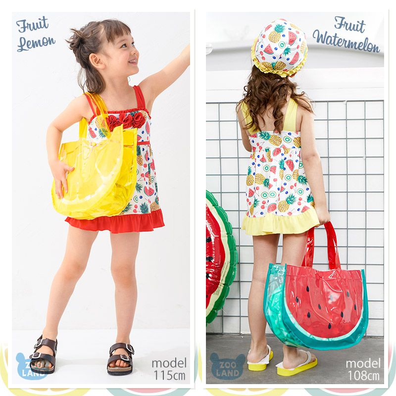 日本 ZOOLAND - 防水PVC手提袋/游泳包-E悠遊企鵝-水藍 (25x34x11cm)