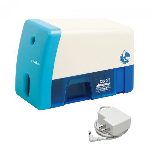 日本文具 SONIC - 自動停止電動安全削鉛筆機(3種筆芯) (藍)