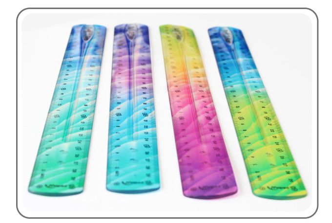 法國MAPED - 【失蹤率最高文具補貨組】炫彩軟尺15cm-(顏色隨機出貨)-10入