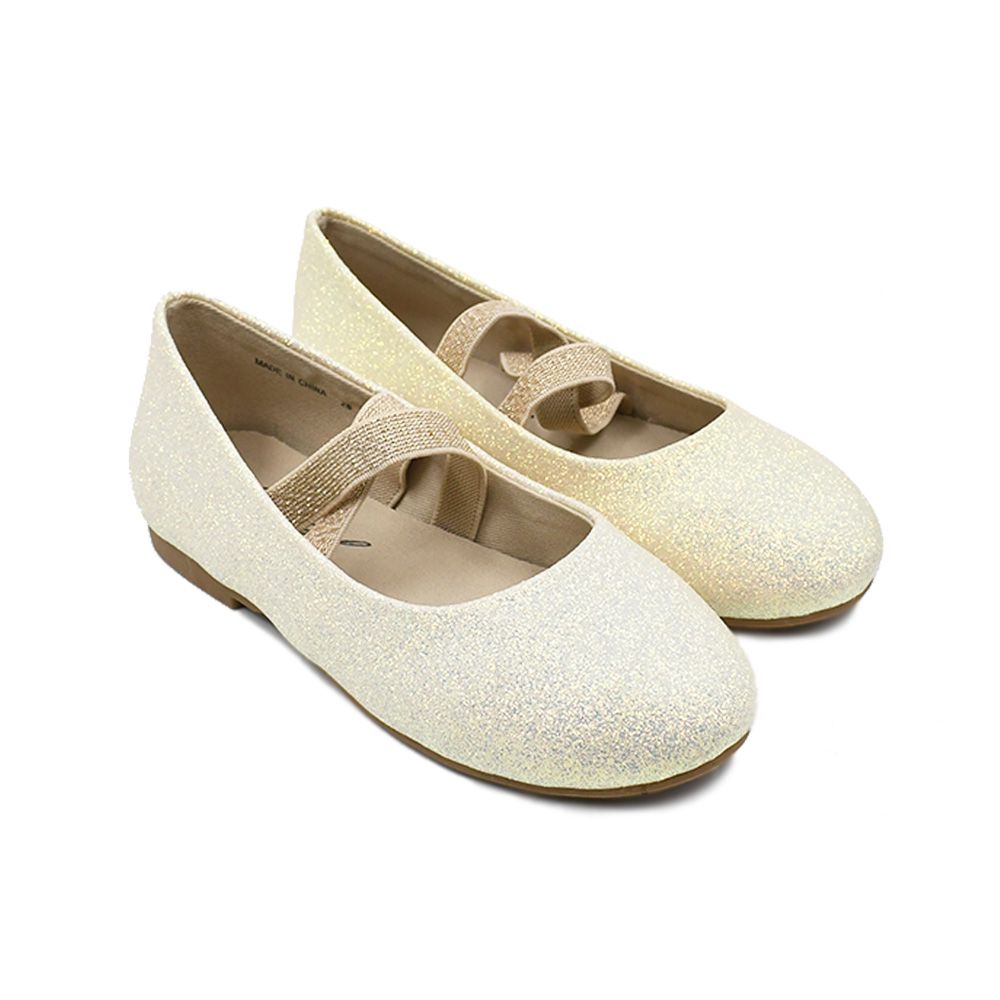 MYSTOCK - 閃耀渲染風格童鞋2.0-WHITE+GOLD