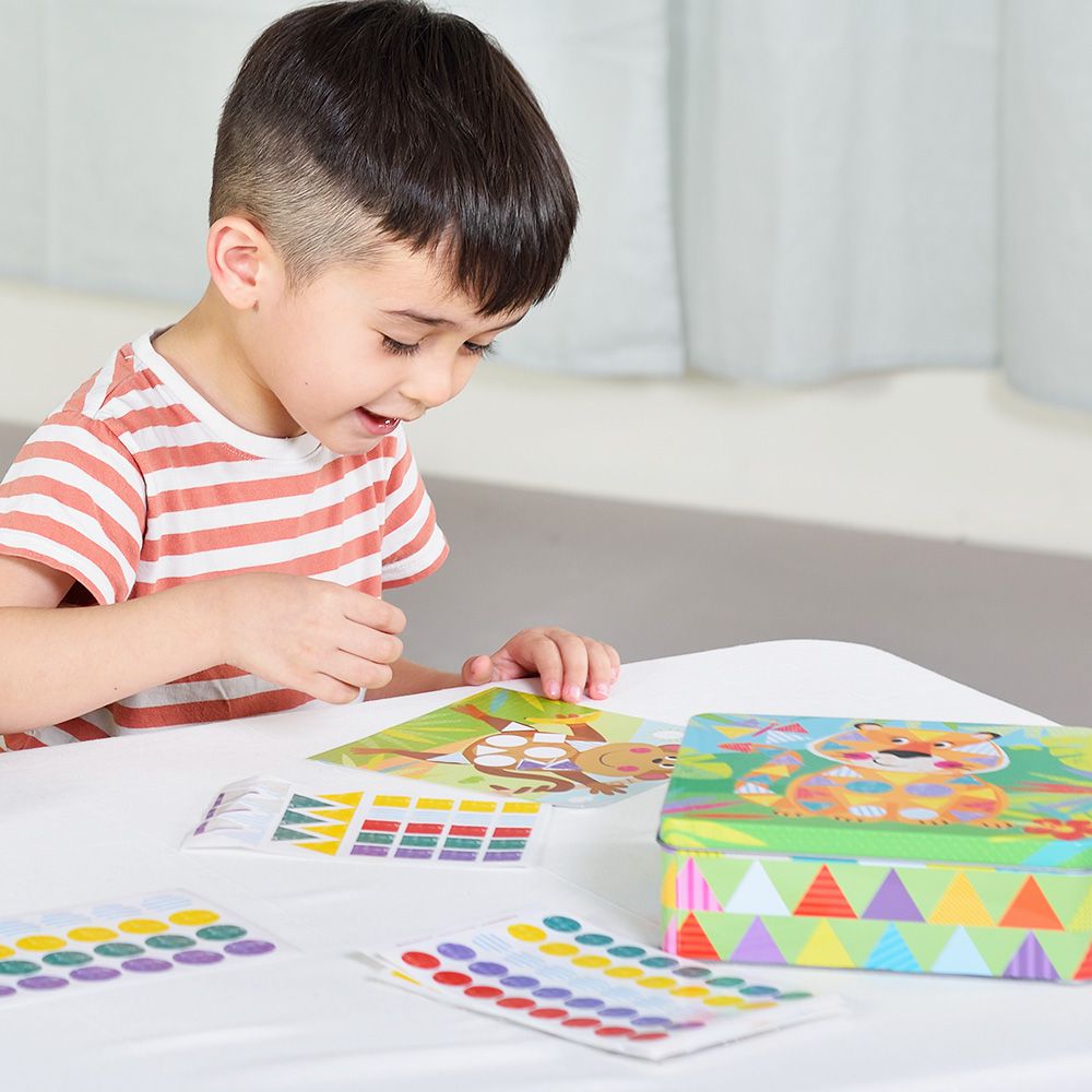 西班牙 APLI - 藝術家貼紙畫-幾何