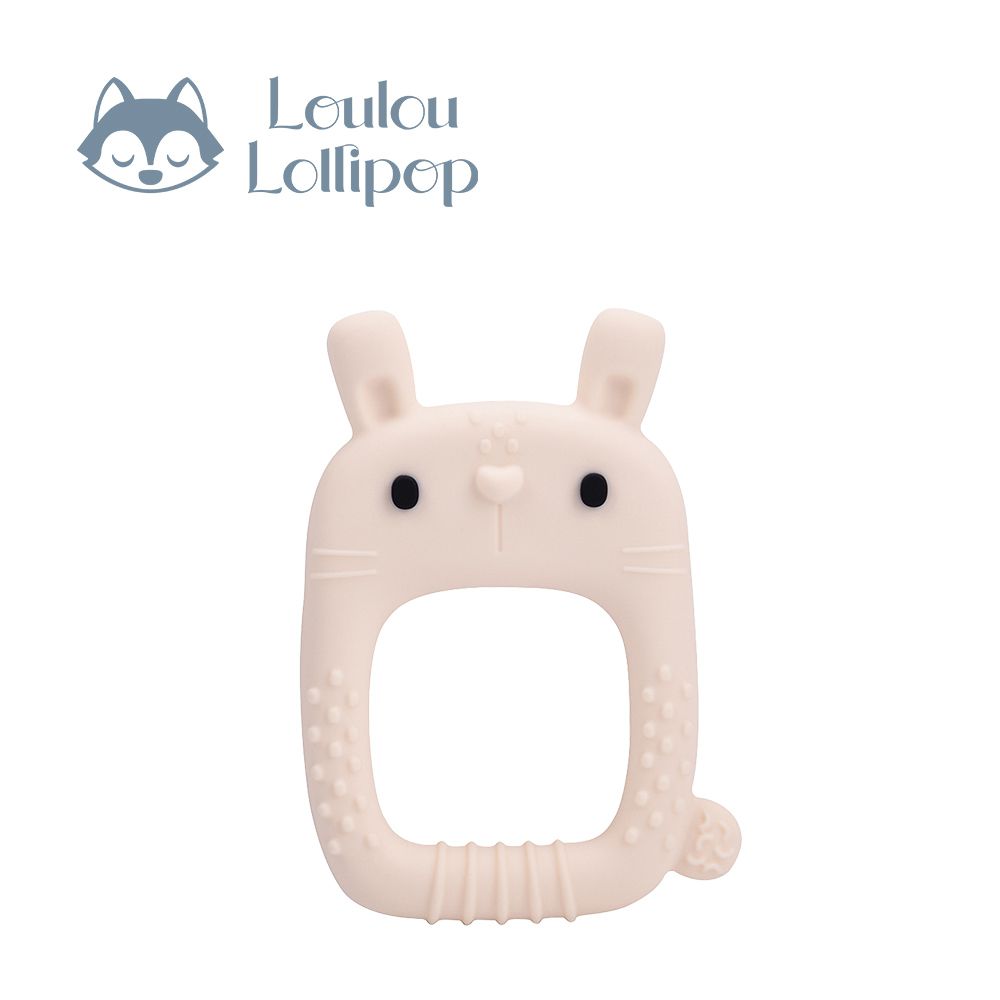 可愛造型矽膠固齒器-甜心邦尼