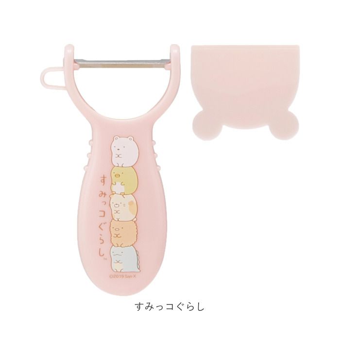 日本 SKATER 代購 - 兒童安全削皮刀-Hello Kitty-白