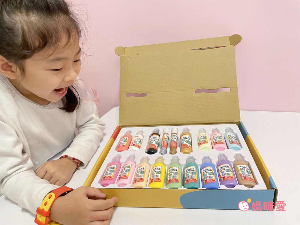 nunukids - 玩色系列- MIT無毒創意玻璃彩繪貼 - 18 大全套-盒裝