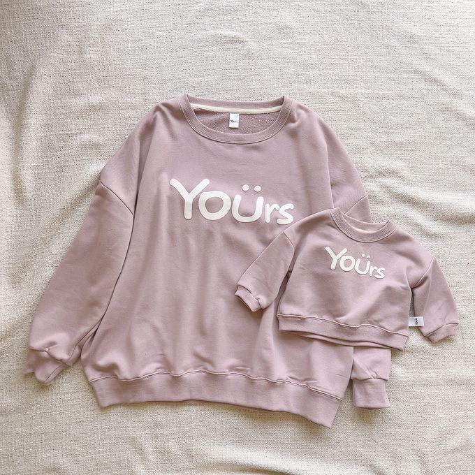 YOUrs - 親子品牌大學T-小童上衣