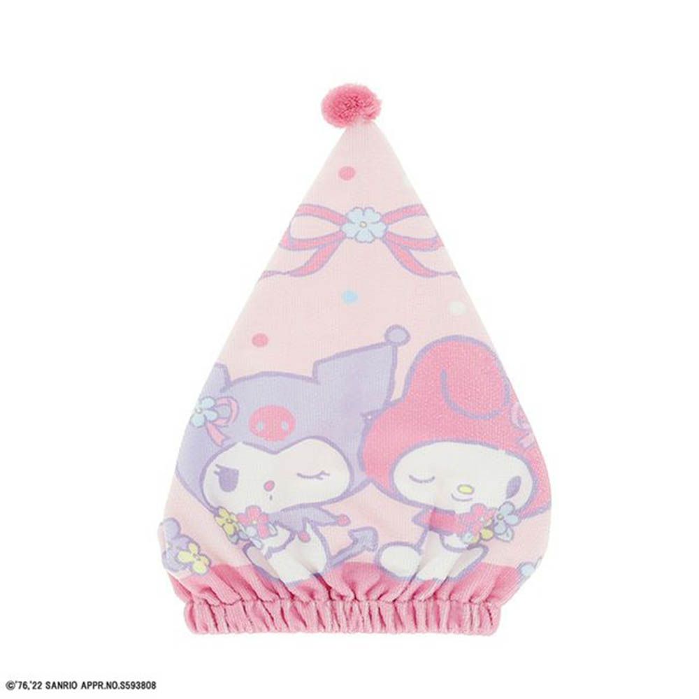 乾髮帽-美樂蒂 小花蝴蝶結