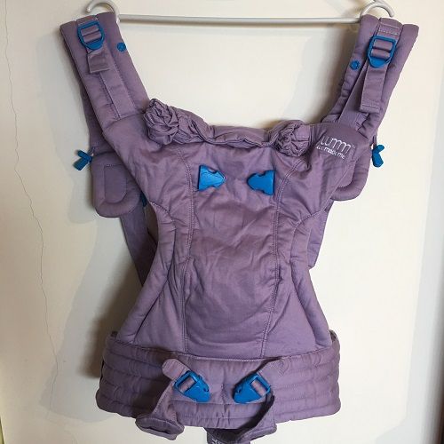 出售二手英國 WMM Pao Papoose 3P 3 式寶寶揹帶 - 薰衣草紫