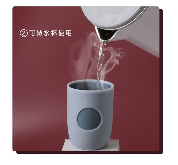 Babyhood - 朵朵牙刷杯架-藍色