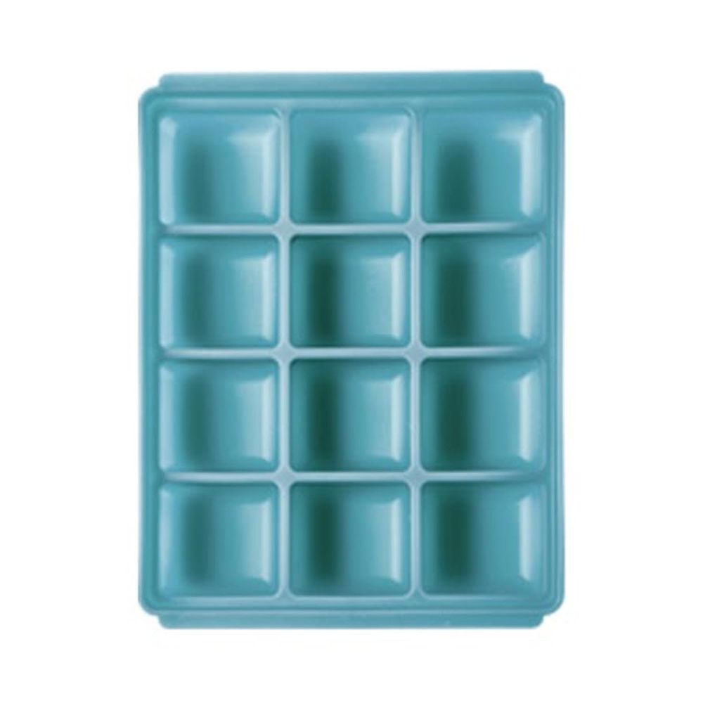 TGM - 白金矽膠副食品冷凍儲存分裝盒 (M - 藍色)