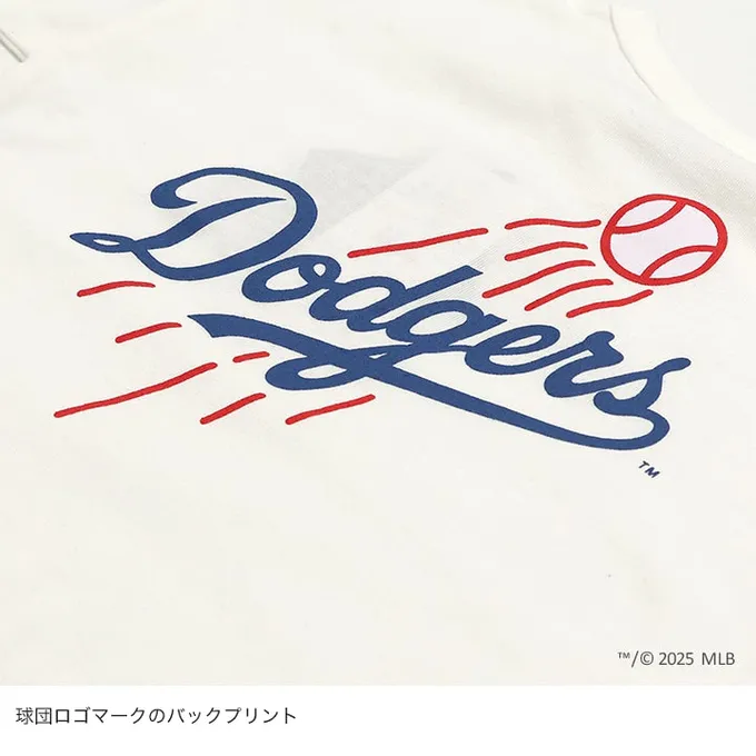 日本 Chil2 - MLB聯名 品牌刺繡長袖上衣-聖地牙哥教士-咖啡